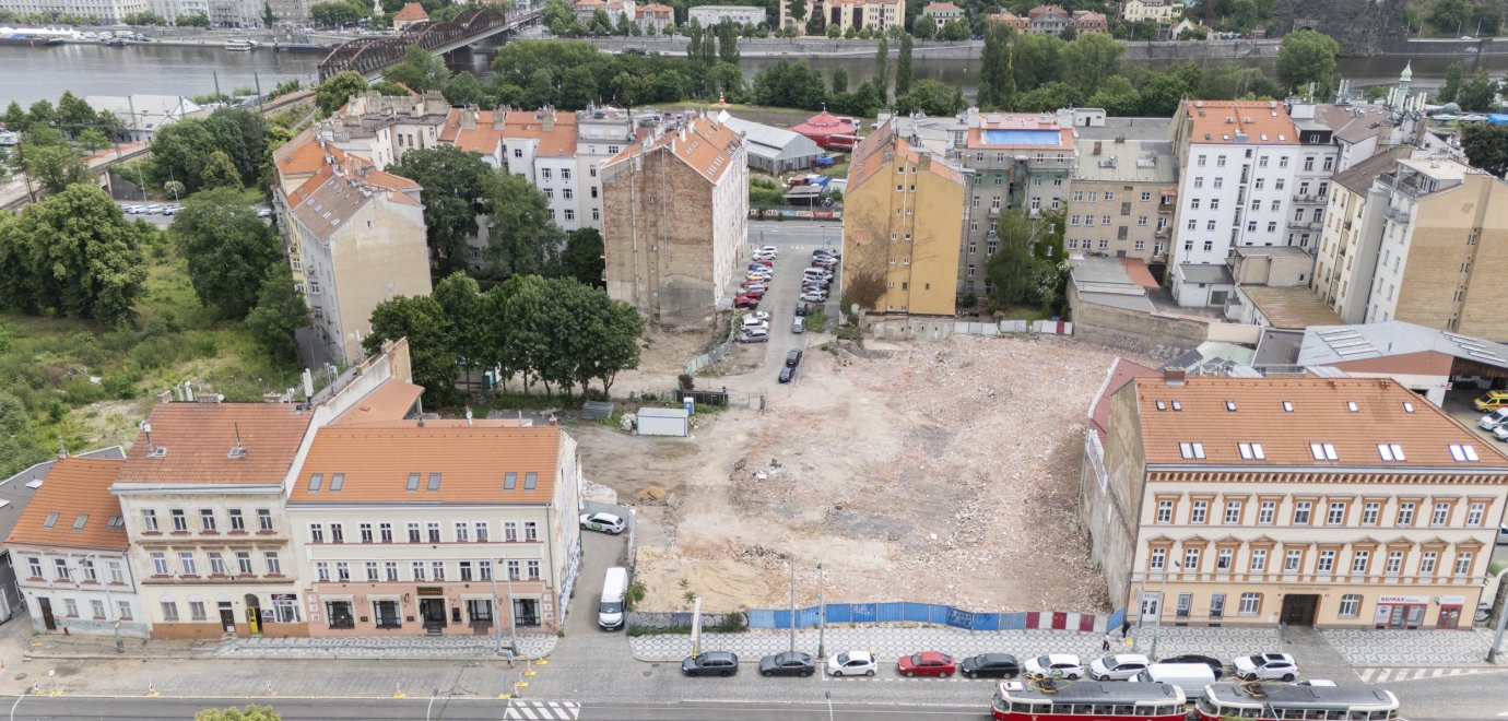 Stavba projektu Na Plzeňce byla zahájena