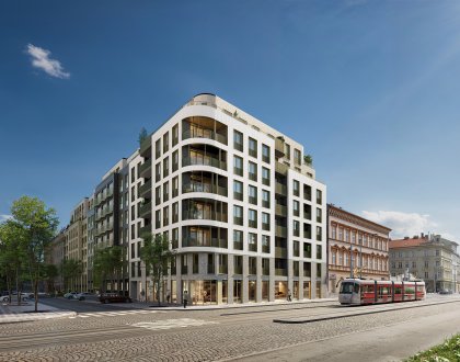 50 % projektu Rezidence Na Plzeňce je vyprodáno